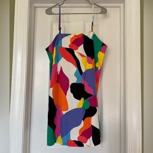 A New Day colorful linen mini dress